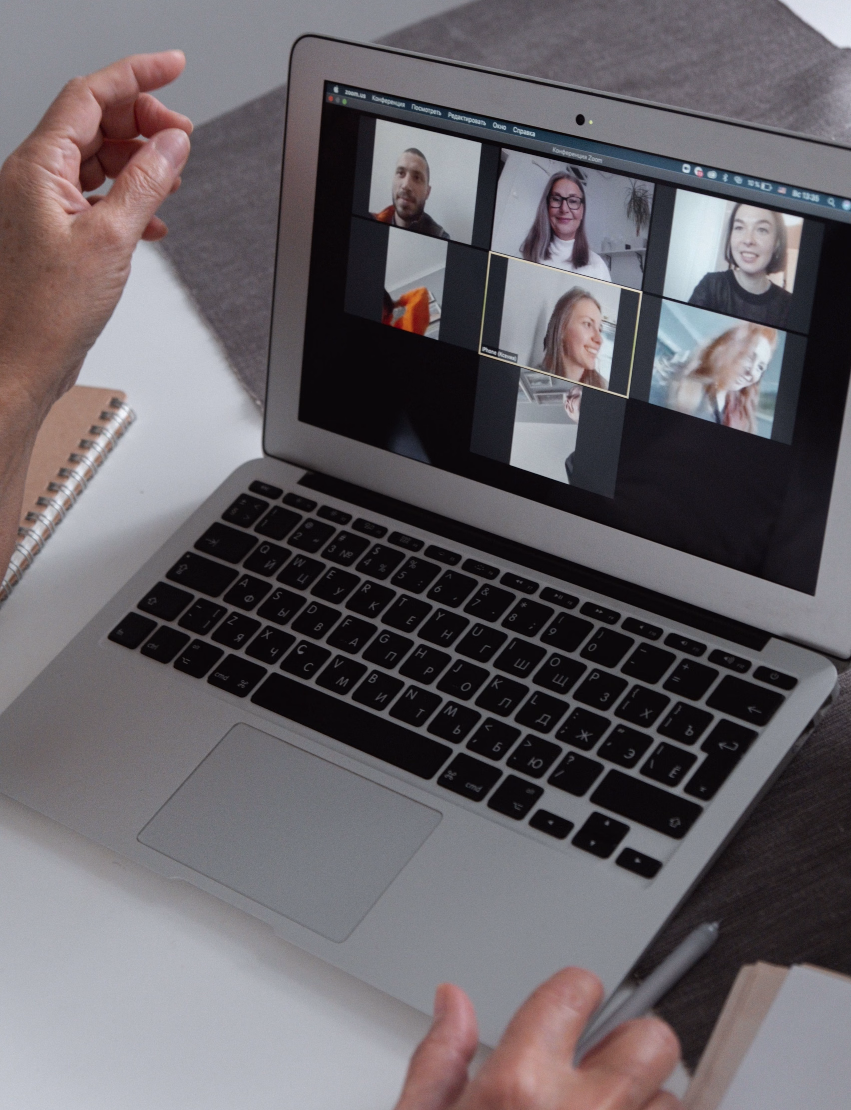 person using business phone - Fireline Broadband phone security hosted voip unified communications person using business phone - Fireline Broadband phone security hosted voip unified communications live transcription